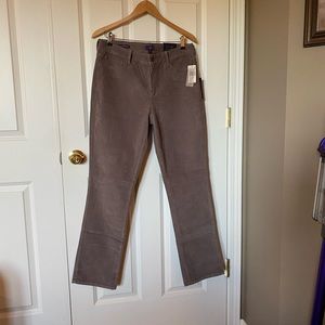 NWT NYDJ Straight Leg Corduroy Pants